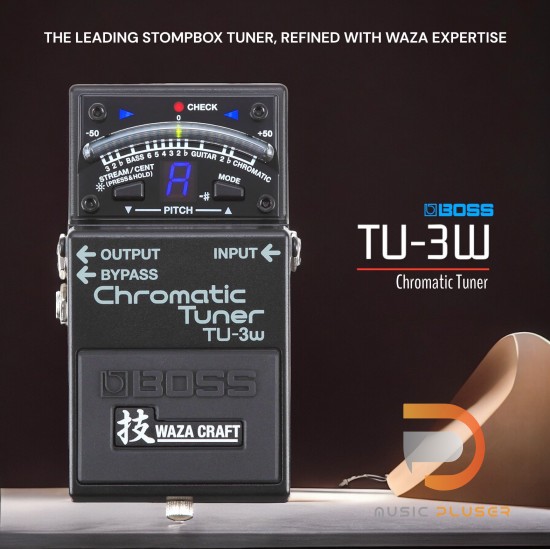 Boss TU-3W Chromatic Tuner Waza Craft